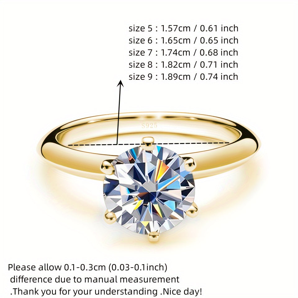 4pcs 1 carat Moissanite necklace + 1 carat Moissanite ring + 1 carat * 2 Moissanite earrings 925 sterling silver jewelry, available in a variety of colors, with certificate and gift box.
